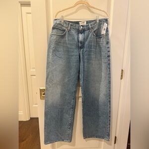 Agolde Light Blue Relaxed Jeans